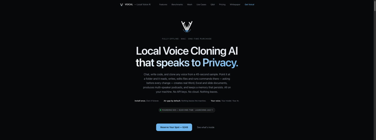 Voical — Local Voice AI